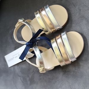 NWT size 7 janie and jack little girl shoes